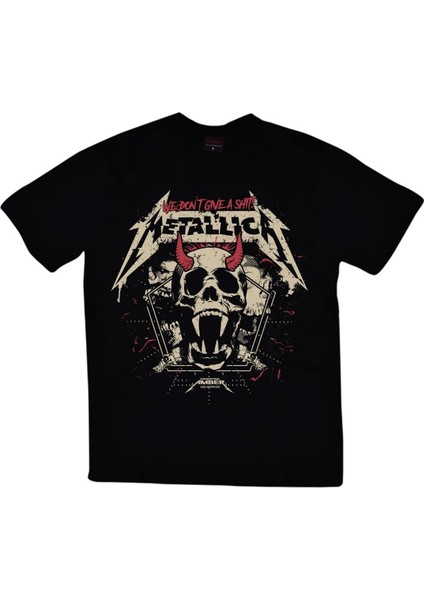 fame Metallica Baskılı T-Shirt