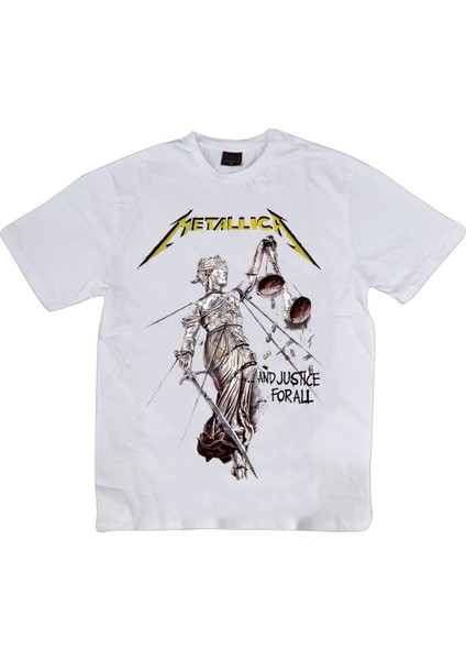fame Metallica Baskılı T-Shirt