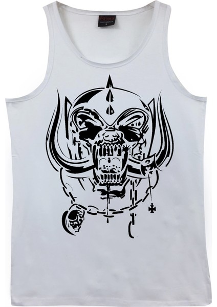 fame Motorhead Baskılı Sıfır Kol T-Shirt