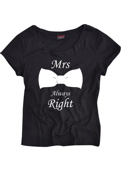 fame Mrs. Always Right Baskılı Body