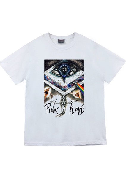 fame Pink Floyd Baskılı T-Shirt