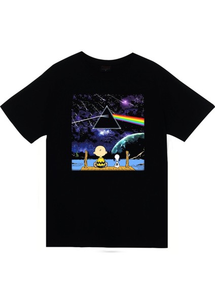 fame Pink Floyd Baskılı T-Shirt