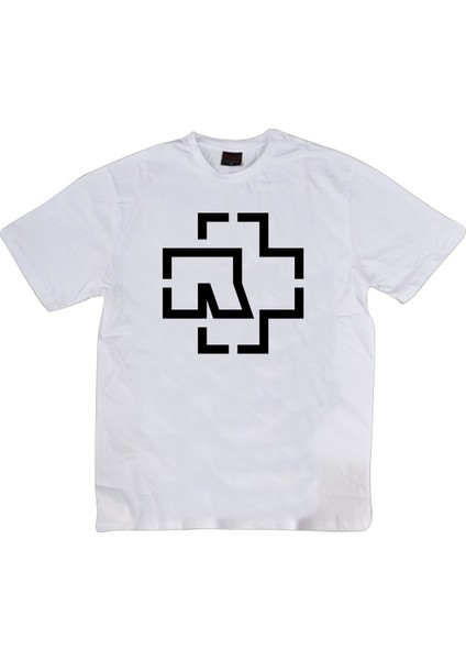fame Rammstein Baskılı T-Shirt