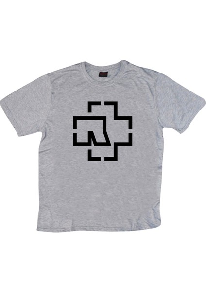 fame Rammstein Baskılı T-Shirt