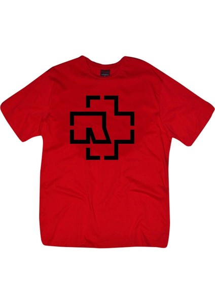fame Rammstein Baskılı T-Shirt