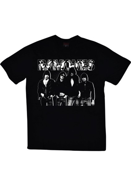 fame Ramones Baskılı T-Shirt
