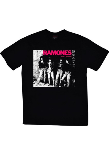 fame Ramones Baskılı T-Shirt