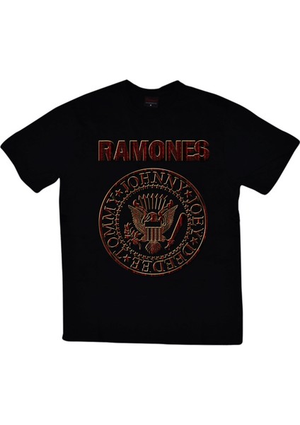 fame Ramones Baskılı T-Shirt