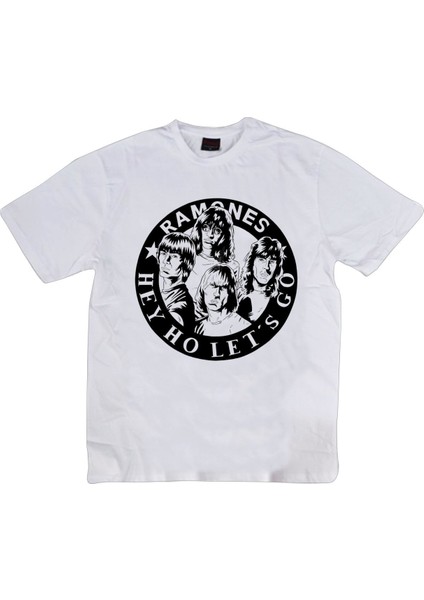 fame Ramones Baskılı T-Shirt