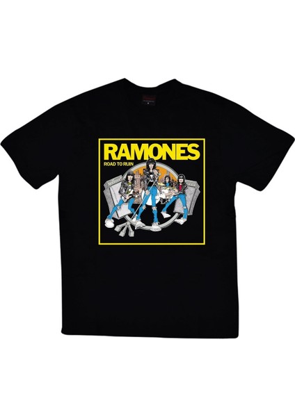 fame Ramones Baskılı T-Shirt