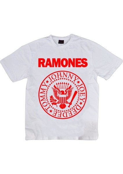 fame Ramones Baskılı T-Shirt