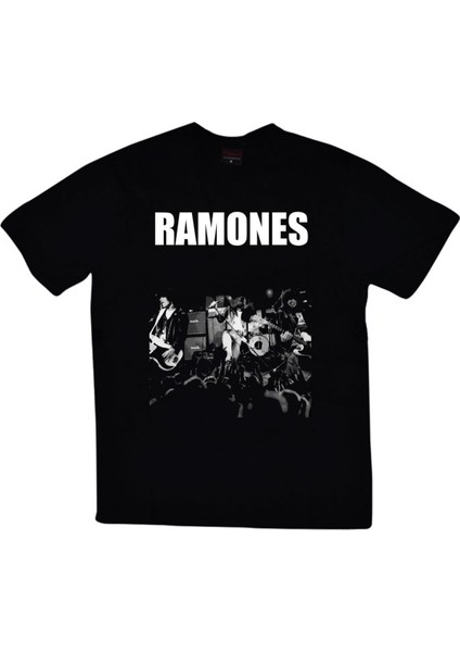 fame Ramones Baskılı T-Shirt
