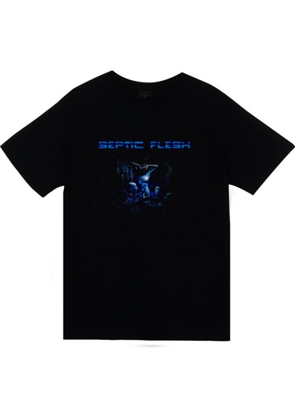 fame Septicflesh Baskılı T-Shirt