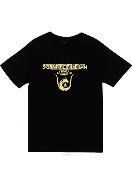 fame Septicflesh Baskılı T-Shirt
