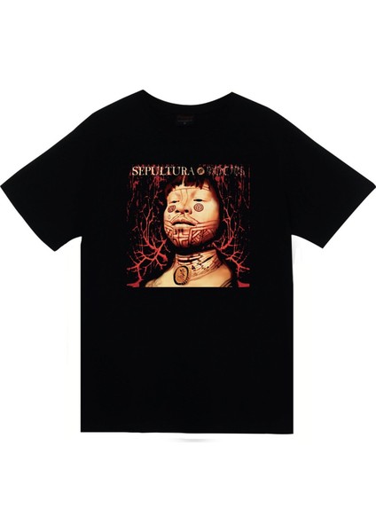 fame Sepultura Baskılı T-Shirt