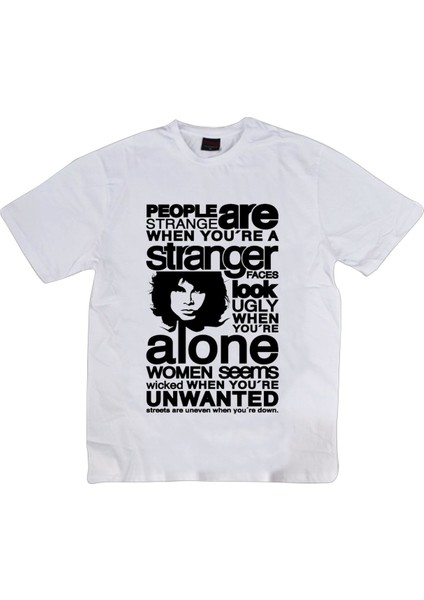 fame The Doors Baskılı T-Shirt