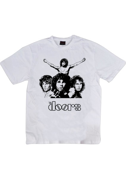 fame The Doors Baskılı T-Shirt