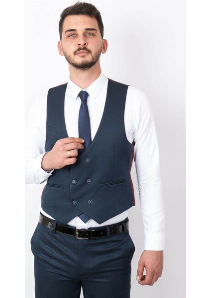 Erkek - Takım - Elbise - Lacivert - MDV100