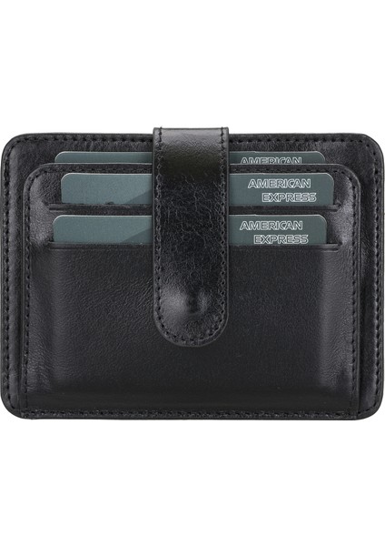 Bouletta BLW019 Slim Çok Bölmeli Unisex Deri Kartlık Rst1 Siyah fiyatları