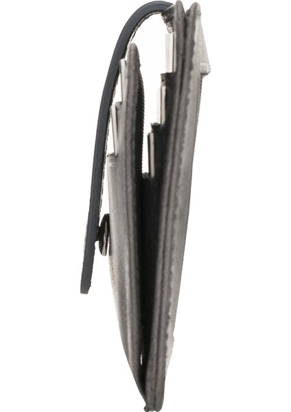 Bouletta BLW019 Slim Çok Bölmeli Unisex Deri Kartlık TN18EF Gri