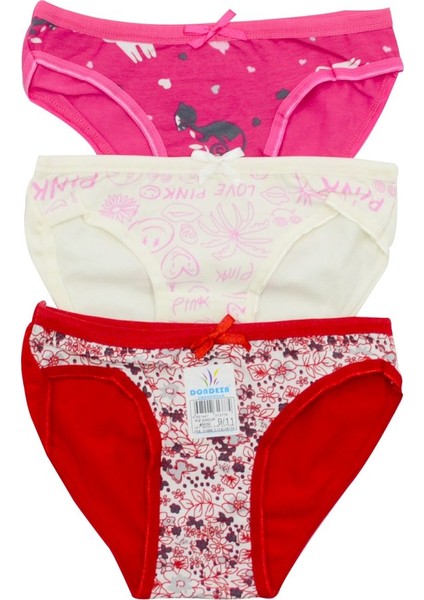 Dondeza Kız Çocuk 3'lü Slip
