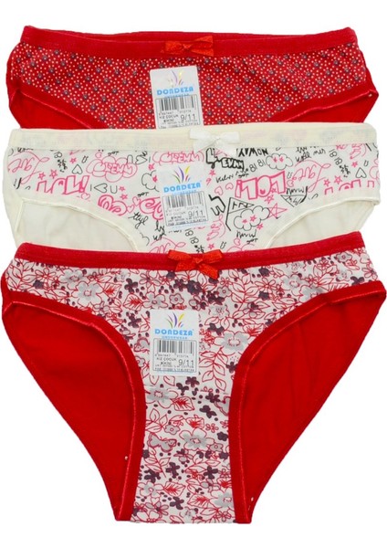 Dondeza Kız Çocuk 3'lü Slip