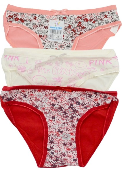 Dondeza Kız Çocuk 3'lü Slip