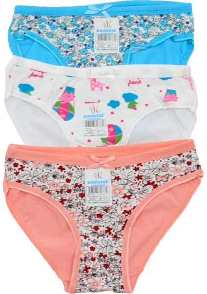 Dondeza Kız Çocuk 3'lü Slip