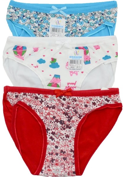 Dondeza Kız Çocuk 3'lü Slip