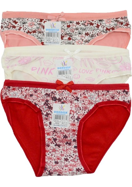 Dondeza Kız Çocuk 3'lü Slip