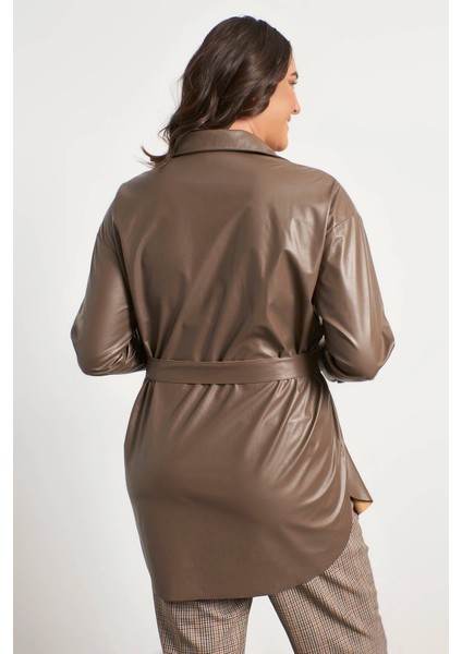 Suni Deri Gömlek fırsatları