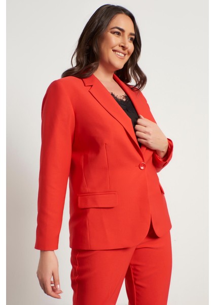 Astarlı Blazer Ceket