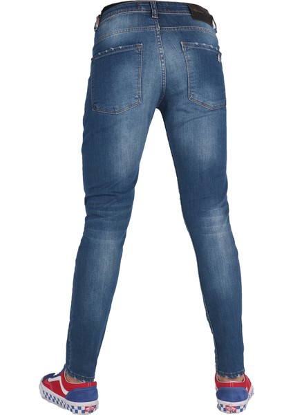 1059 Erkek Denim Lazer Işlemli modelleri