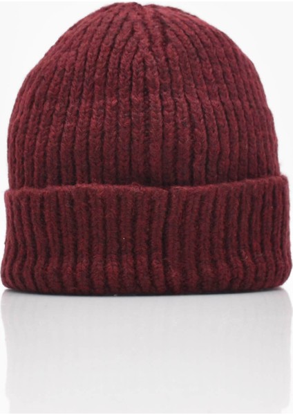 Erkek Bordo Yün Bere