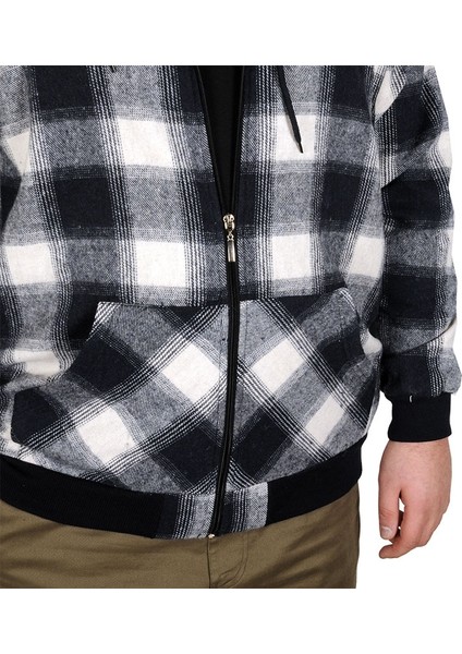 Büyük Beden Erkek Sweatshirt Kapşonlu 20579 Lacivert