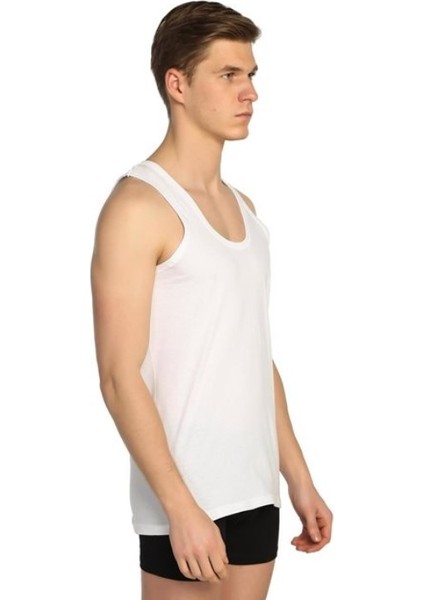 0101 Penye Atlet 6'lı Paket Beyaz