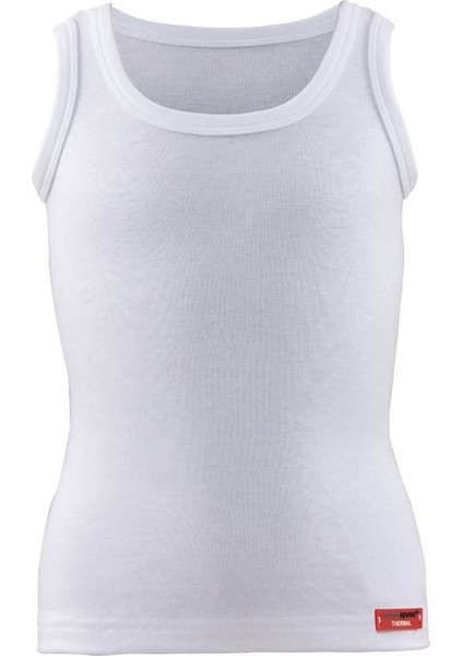 Ünisex 2'li Çocuk Termal Atlet 2. Seviye Içlik 9264 - Beyaz