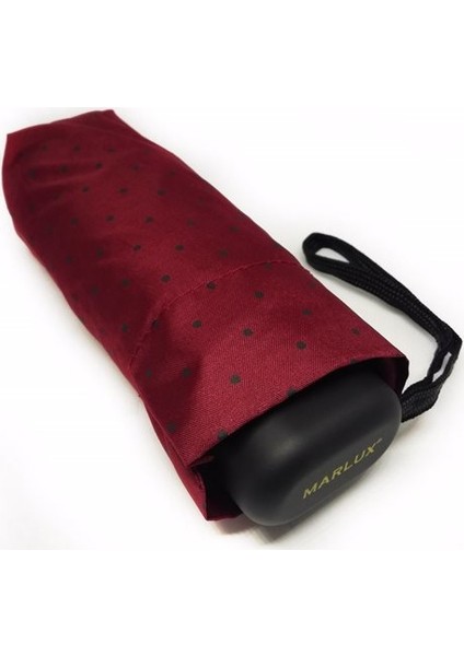 Marlux Mini Cep Bayan Şemsiye, Bordo, 17 Cm, Ultra Mini Şemsiye modelleri