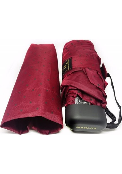 Marlux Mini Cep Bayan Şemsiye, Bordo, 17 Cm, Ultra Mini Şemsiye fırsatları