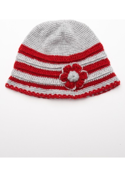 Pinkbear Tasarım %100 Handmade El Örgüsü Yerli Üretim Angora Yün Kadın Fötr Şapka Bere