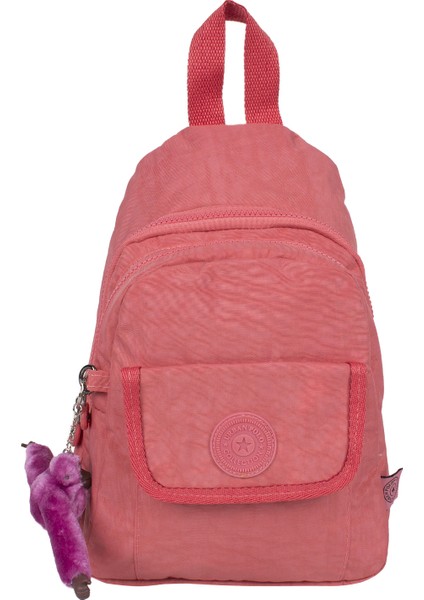 Urban 2034 Klınkır Kumaş Unisex Sırt Çantası Pembe modelleri