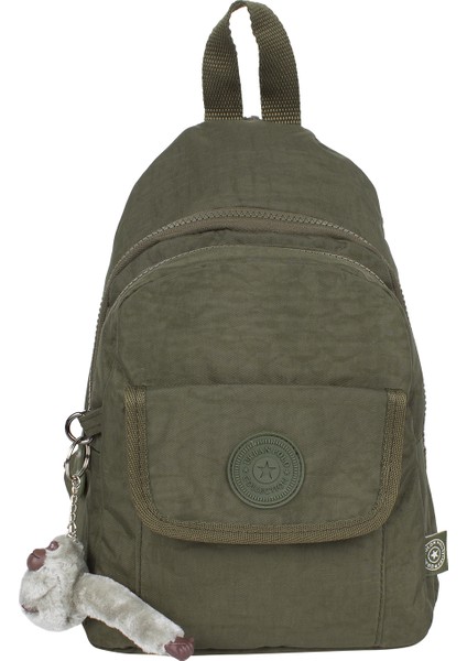 Urban 2034 Klınkır Kumaş Unisex Sırt Çantası Haki modelleri