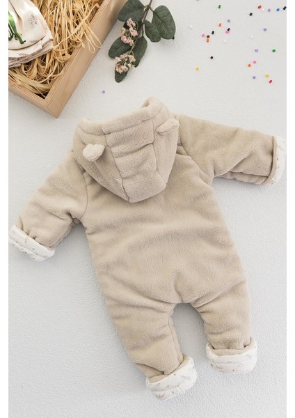 Ayıcık Figürlü Welsoft Peluş Astronot Bebek Tulum