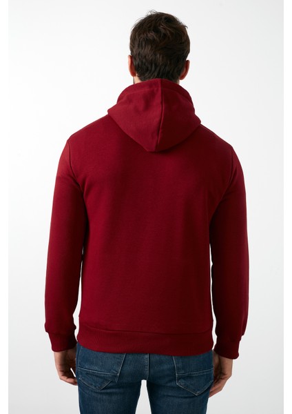 Pamuklu Kanguru Cepli Kapüşonlu Sweat Erkek Sweat 541HOODIE