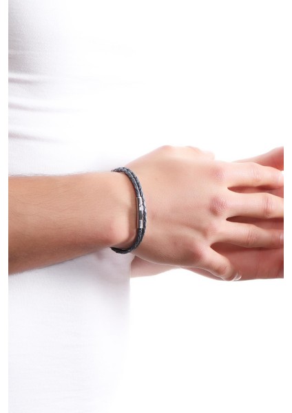 Unisex Deri Bileklik