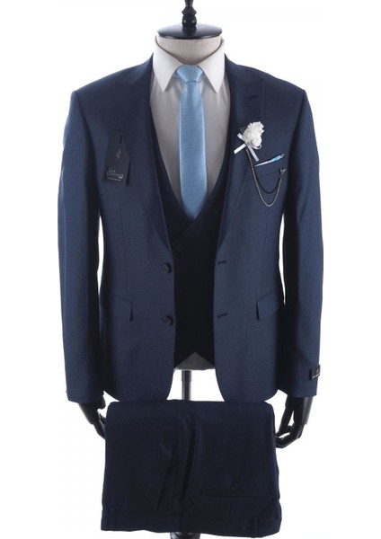 Slimfit Yelekli Drop 6 Takım