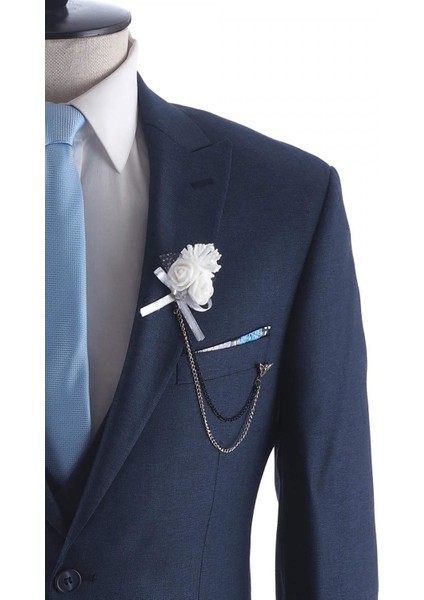 Slimfit Yelekli Drop 6 Takım