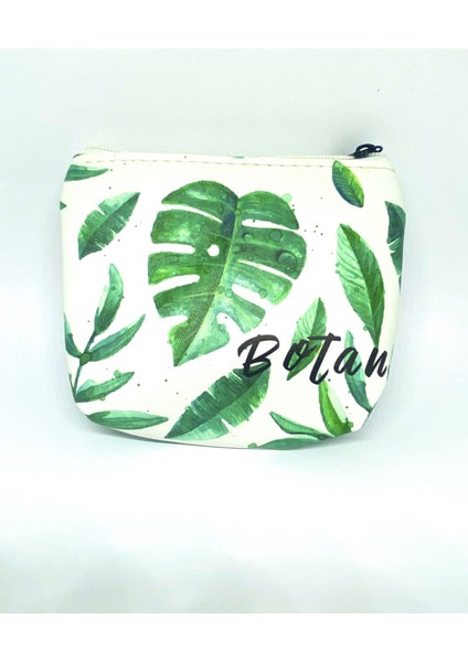 Botany Yazılı Renkli Baskılı Çanta/cüzdan