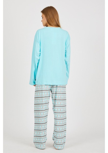 Baskılı Pijama Takım
