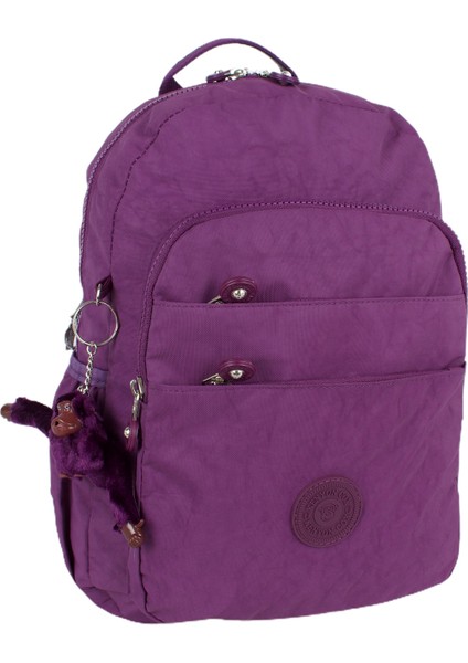 Kenyon 8806 Unisex Klinkır Kumaş Sırt Çantası Mor
